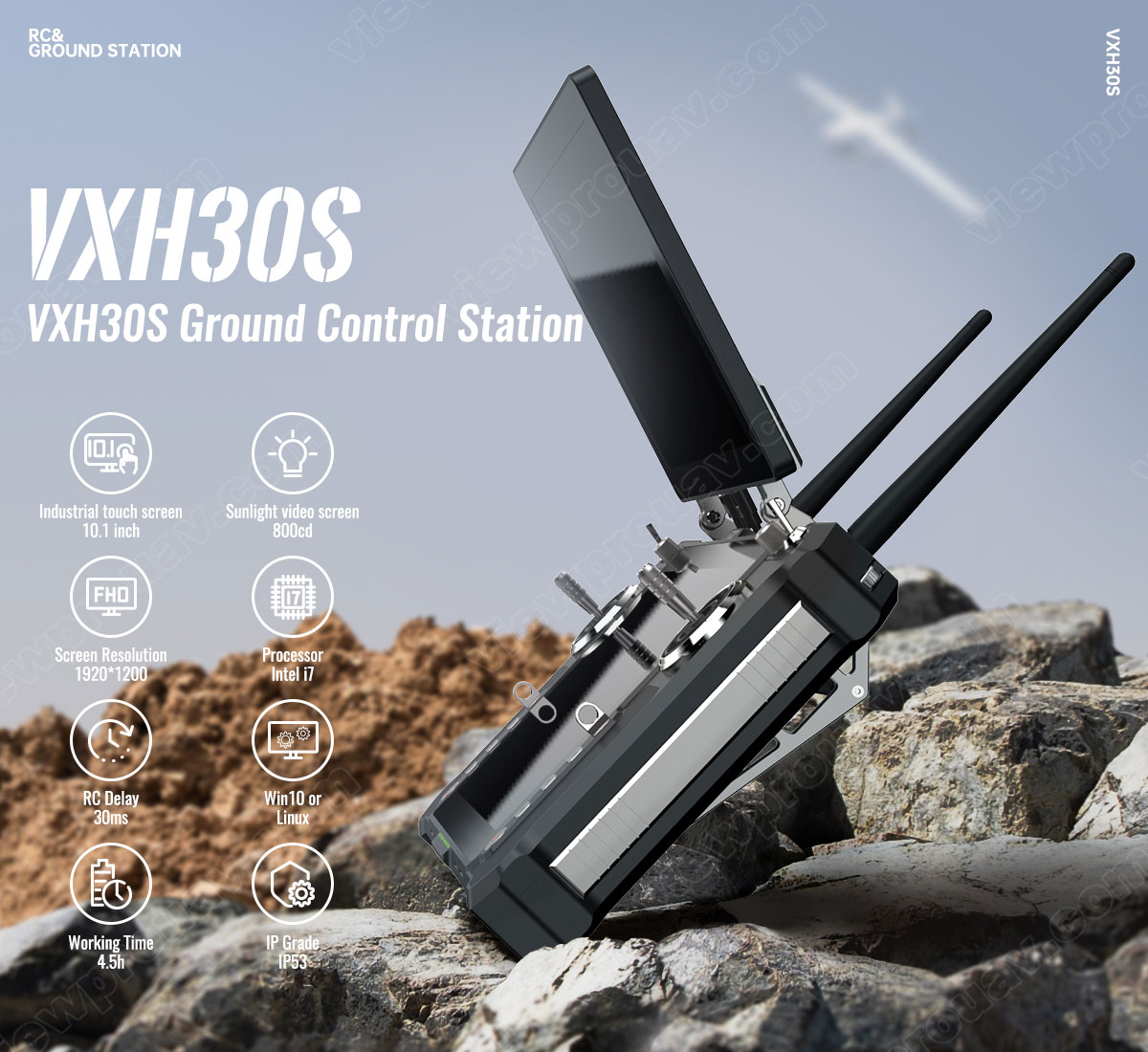 VXH30S Ground Station View 1