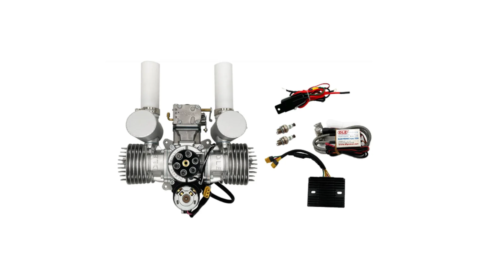 DLE130cc Autostart Gas Engine with Built-in Alternator